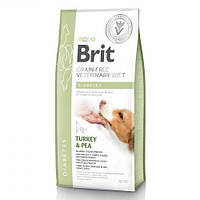 Сухий корм Brit GF VetDiet Dog Diabetes для собак, при цукровому діабеті, з індичкою та горохом, 12 кг (*)