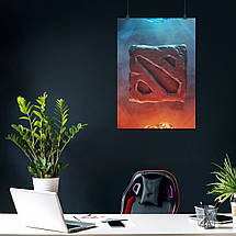 Плакат "Дота 2, лого, Dota 2", 60×43см, фото 5