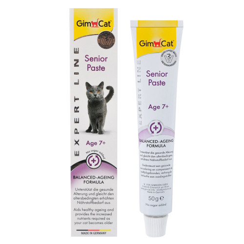 Вітаміни GimCat Expert Line Senior для котів, старше 7 років, 50 г (*)