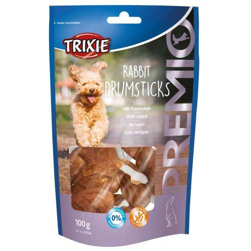 Ласощі Trixie Premio Rabbit Drumsticks для собак кісточки з кроликом 100 г 8 шт (*)