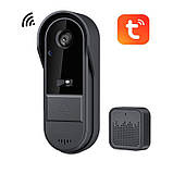 Розумний дверний дзвінок TUYA Doorbell M9 з камерою HD, нічним баченням, датчиком руху та двостороннім зв'язком, фото 3