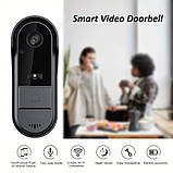 Розумний дверний дзвінок TUYA Doorbell M9 з камерою HD, нічним баченням, датчиком руху та двостороннім зв'язком, фото 9