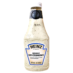 Соус вершково часниковий Хайнц Heinz garlic 880ml 6шт/ящ (Код: 00-00017396)