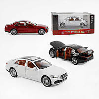 Машина TX 55070 (48/2) "Авто Експерт", 3 види, металопластик, масштаб 1:22, світло, звук, інерція, відчиняються двері, багажник, в