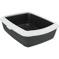 Туалет Trixie Classic для котів з рамкою, 37х15х47 см (*)