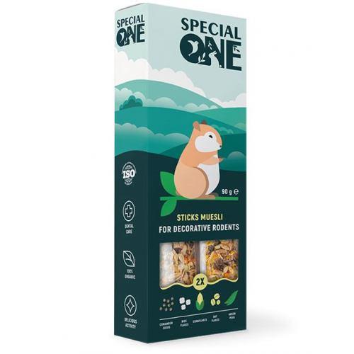 Палички Speciаl One «Мюслі» для декоративних гризунів, 90 г (*)