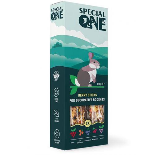 Палички Speciаl One «Ягідні» для декоративних гризунів, 90 г (*)