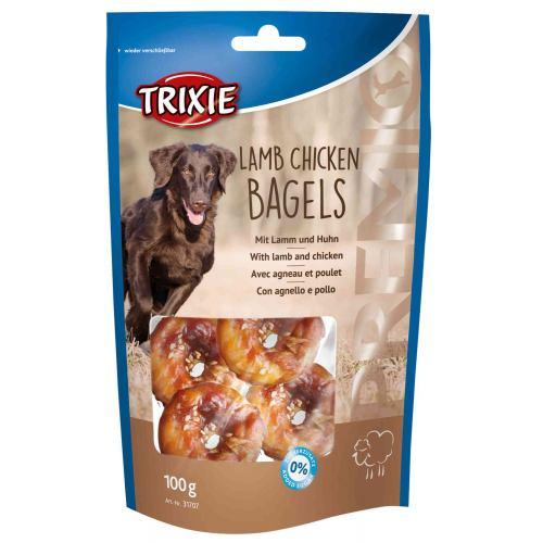 Ласощі Trixie Premio Lamb Chicken Bagles для собак кільця з ягням та куркою 100 г (*)