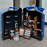 Каністра 20 л з двома скриньками та поличкою, міні бар на подарунок, фото 2