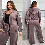 Жіночий спортивний костюм великого розміру новинка 2025, фото 3