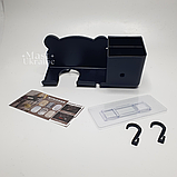 Тримач для фена та аксесуарів Storage Shelf з настінною/навісною установкою Чорний AND-74-20, фото 4