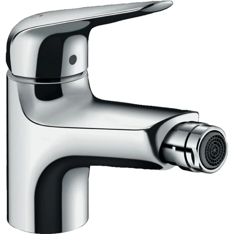 Змішувач для біде Hansgrohe Novus 70 71142000, одноважільний, зі зливним гарнітуром, хром