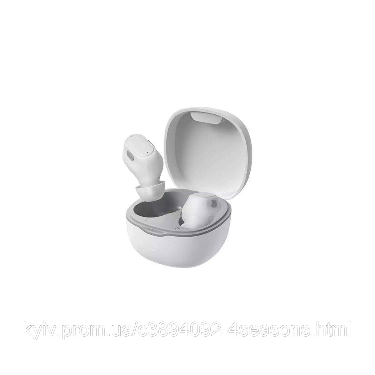 Бездротові навушники Baseus Encok True Wireless Earphones WM01 White, фото 1