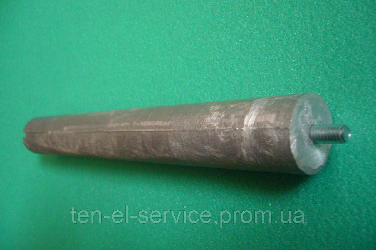 Магнієвий анод MG оригінал - різьба М6, d=26, Lмагния=210, Lшпильки=10