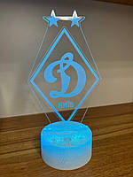 3Д Нічник - Лампа - Манчестер Юнайтед (Manchester United) - Подарунок футболісту Lestar