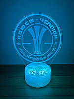 3Д Нічник - Лампа - Манчестер Юнайтед (Manchester United) - Подарунок футболісту Lestar