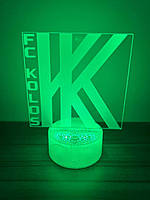 3Д Нічник - Лампа - Манчестер Юнайтед (Manchester United) - Подарунок футболісту Lestar