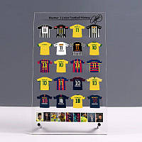 Акрилова декоративна пластина історія Неймара (Neymar) Подарунок футболісту 25х15 см