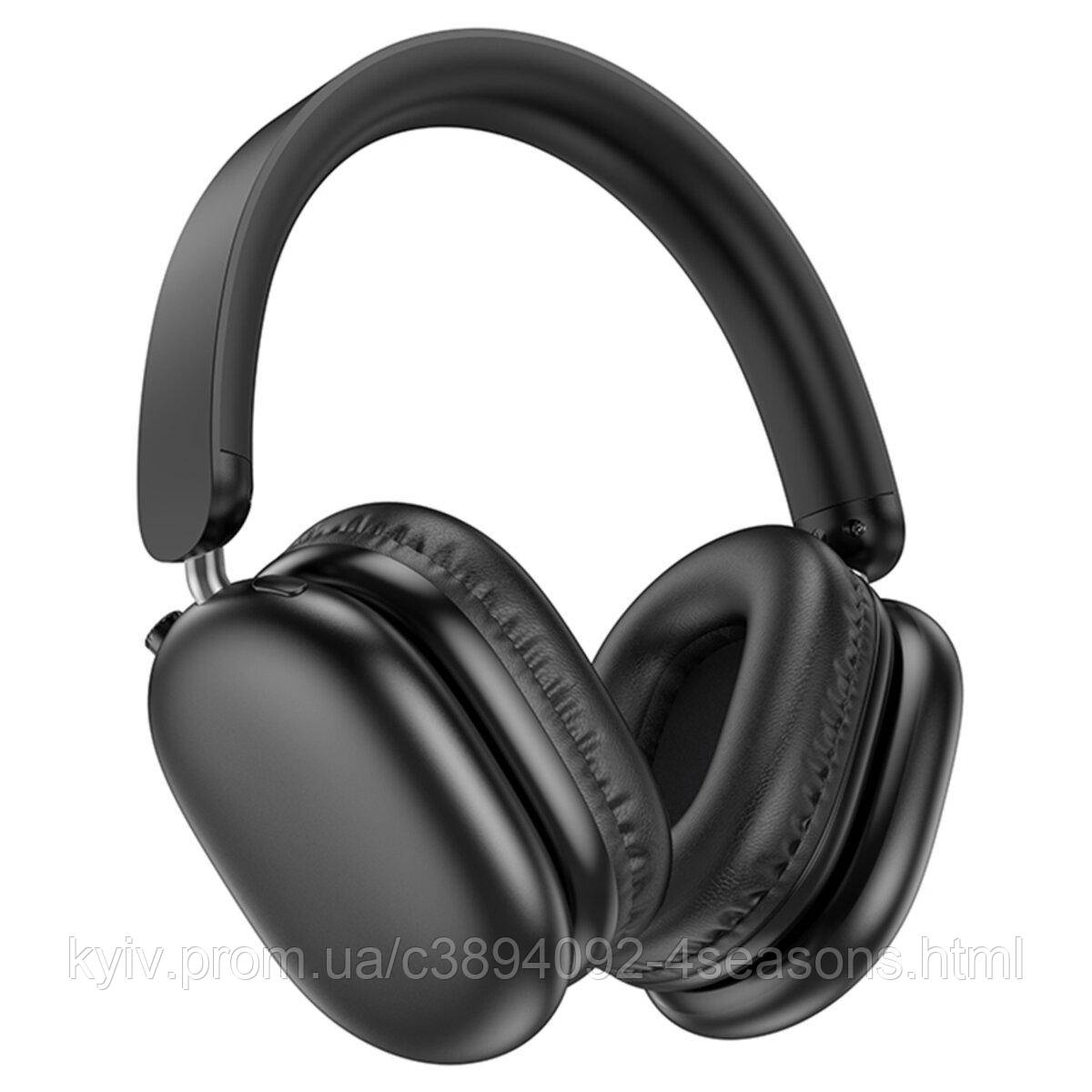 Бездротові навушники BOROFONE BO27 Rhyme BT headphones Black, фото 1