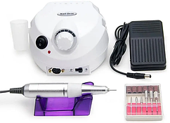 Професійний фрезер 601 для манікюру і педикюру на 45000 об./хв.., 65 Вт. Білий