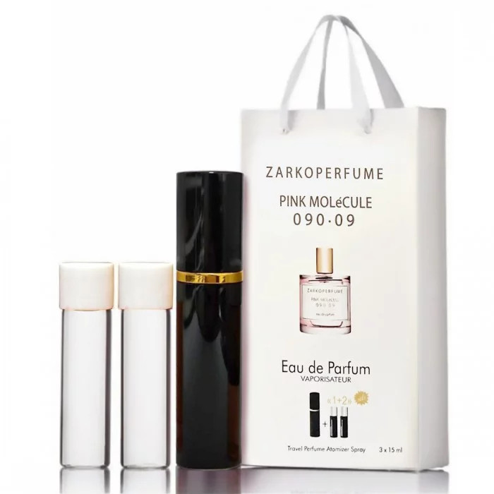 Парфуми унісекс Zarkoperfume Pink Molecule 090 09 3x15 — Trio Bag