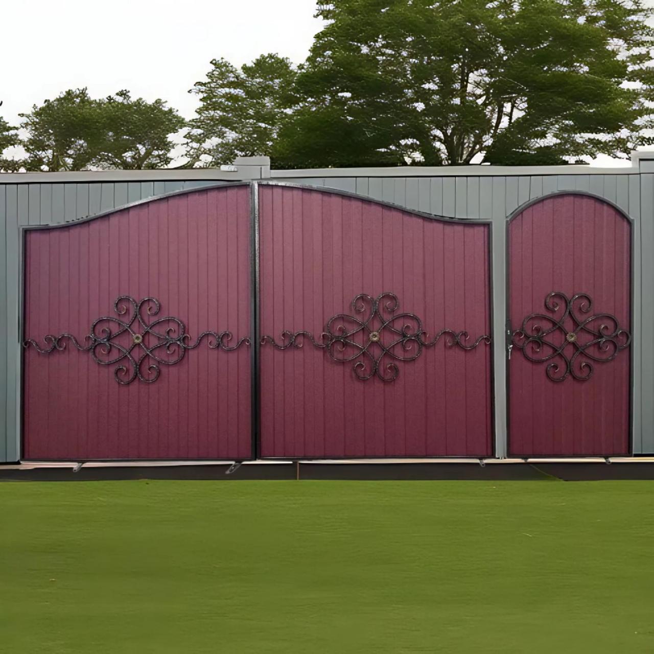 Ковані ворота "Подяка" – надійність та елегантність
