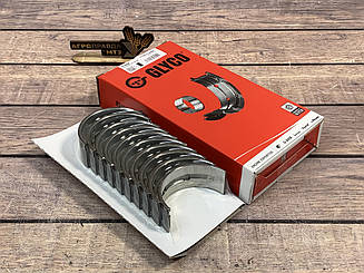 Вкладиші корінні Д-240, Д-243, Д-245 Н2 (H1384/5 0.25мм STD), (вир-во Federal Mogul, технологія Glyco)