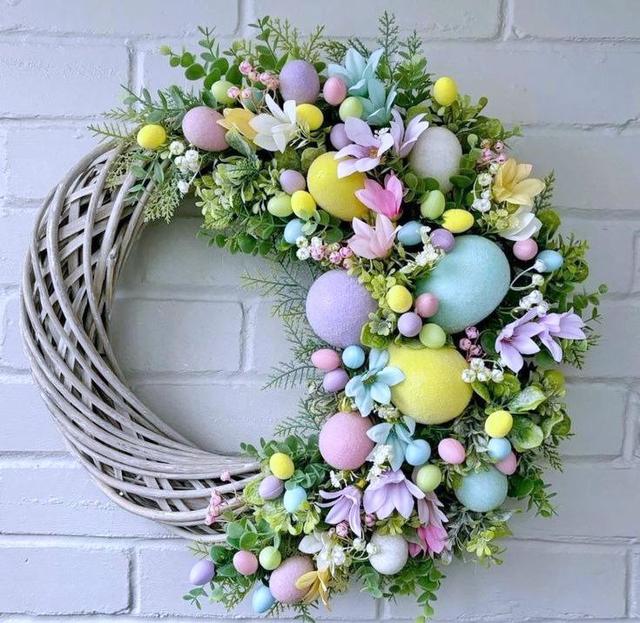 Великодній вінок своїми руками