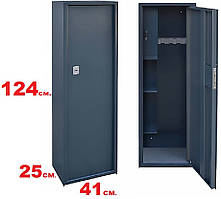 Збройовий сейф на 4 рушниці до 1220мм.