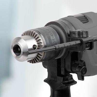 Дриль ударний 550 Вт, 0-2800 об/хв, 1.5-13 мм, реверс, плавне регулювання INTERTOOL DT-0107 Дриль ударний