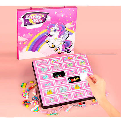 Аксесуар для волосся YXA-001, набір-сюрприз, набір заколок, кор., 31-27-3 см