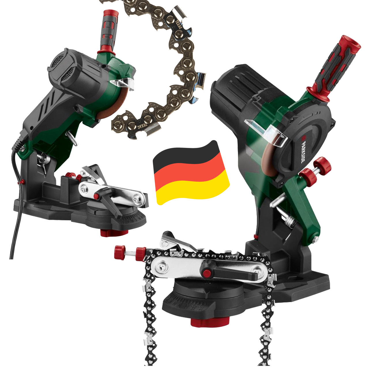 Верстат для заточування ланцюгів Parkside PEKSG 85 D4 (85 Вт, Німеччина), фото 1