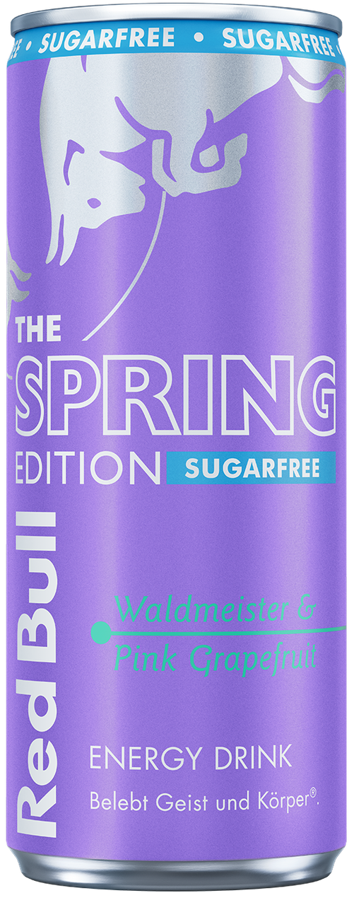 Енергетик Red Bull Energy Drink Spring Edition Waldmeister and Pink Grapefruit Sugar Free 250мл