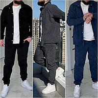 Чоловічий костюм вельветовий новинка 2025