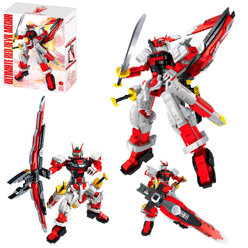 Конструктор-робот з 2000 деталей, ідеальний для розвитку креативності та уяви (BB802), фото 1