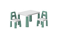 Дитячий стіл з двома стільцями ТехноK, арт. 0440