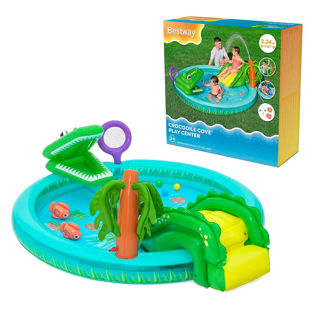 Ігровий центр BW 53166 з підсаком та м'ячами, ідеальний для активних ігор (BW 53166), фото 1