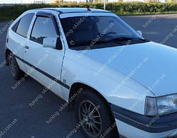 Вітровики вікон Опель Канет Е (дефлектори бічних вікон Opel Kadett E)
