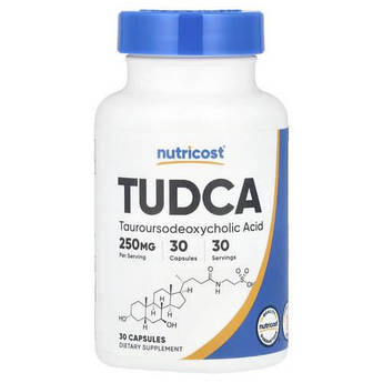Nutricost TUDCA 250 mg 30 капсул