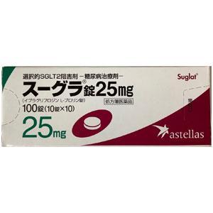 Suglat (Суглат) 25 мг × 100 таблеток – японський препарат для контролю рівня цукру в крові при діабеті 2 типу, фото 1