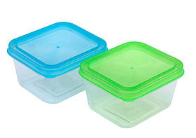 Міні контейнер MultiBox квадратний з кришкою 75 мл А-51 (Diomedea) 6,2*5,4*3,5 см