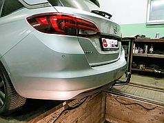 Фаркоп Opel Astra K Sports Tourer 2016-2022 (Опель Астра К універсал) без підрізу бампера