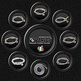 Шланг душовий 1,5 м хромований 1/2" Parigi Chromalux Supreme, фото 10