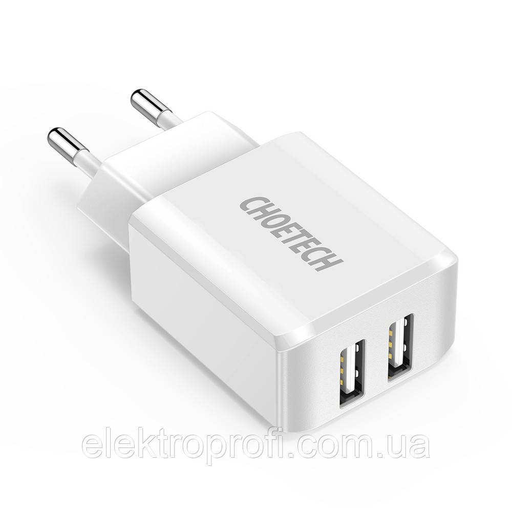 Зарядний пристрій Choetech C0030 5V/2A USB Wall Charger