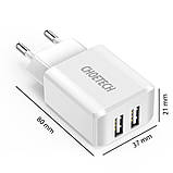 Зарядний пристрій Choetech C0030 5V/2A USB Wall Charger, фото 4
