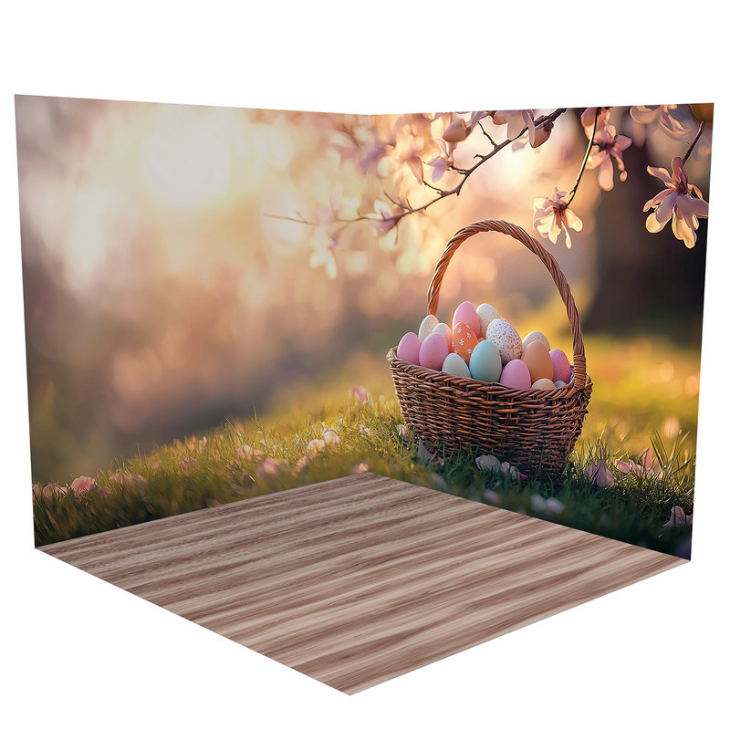 Вініловий кутовий фотофон 100х100см, Frontlit 450 г/м2 №58664