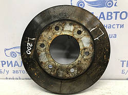 Диск гальмівний передній Mitsubishi L200 KB 2.5 ДИЗЕЛЬ 4D56U 2006 (б/у)