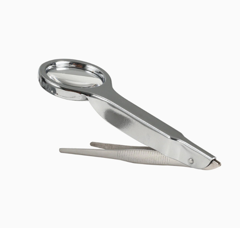 Збільшувальна лупа з пінцетом MG 18143