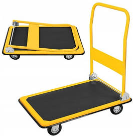 Візок 4-колісний зі складаним тримачем для максим. навантаження 300 кг платформа- 91х61 см VOREL 78670