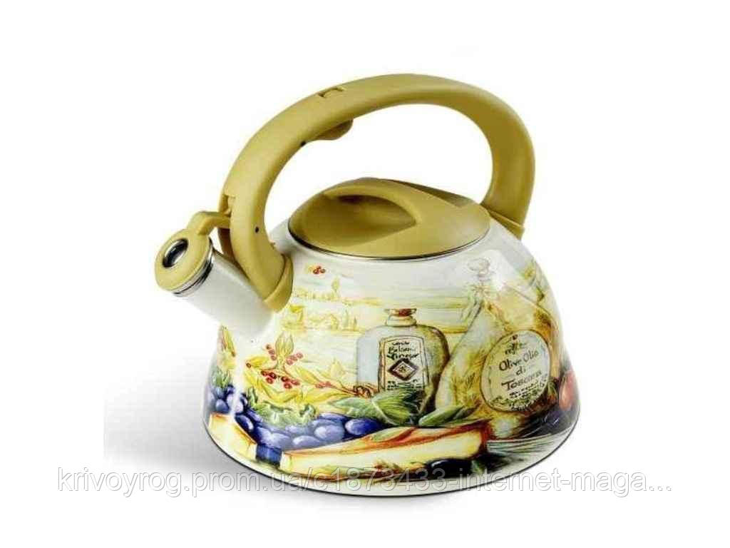 Чайник 3л емальований Кухар EB-1747 ТМ EDENBERG, фото 1